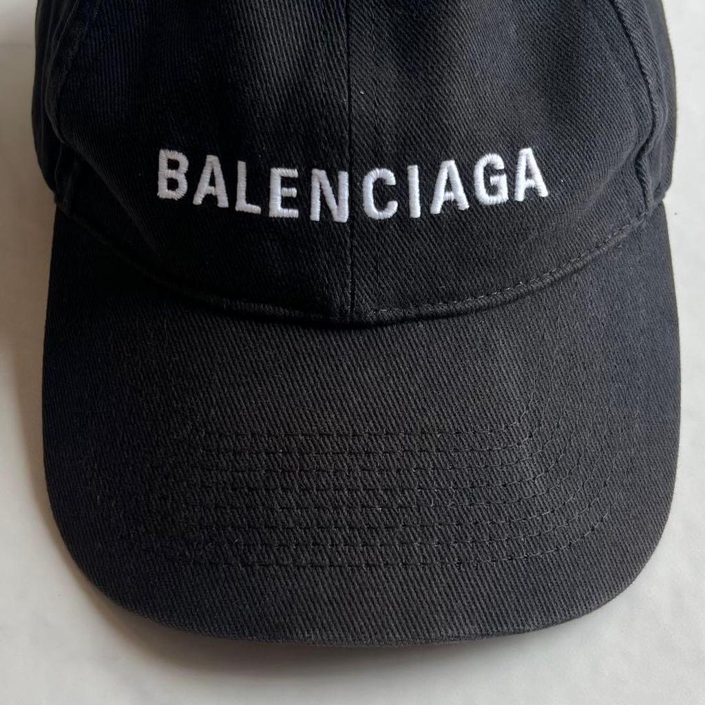Used BALENCIAGA hat cap black black