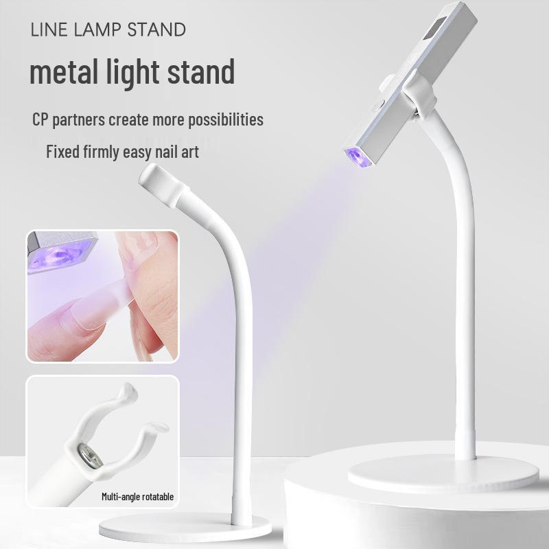 

360° Rotating Metal Stand for Manicure Light & Gel Curing