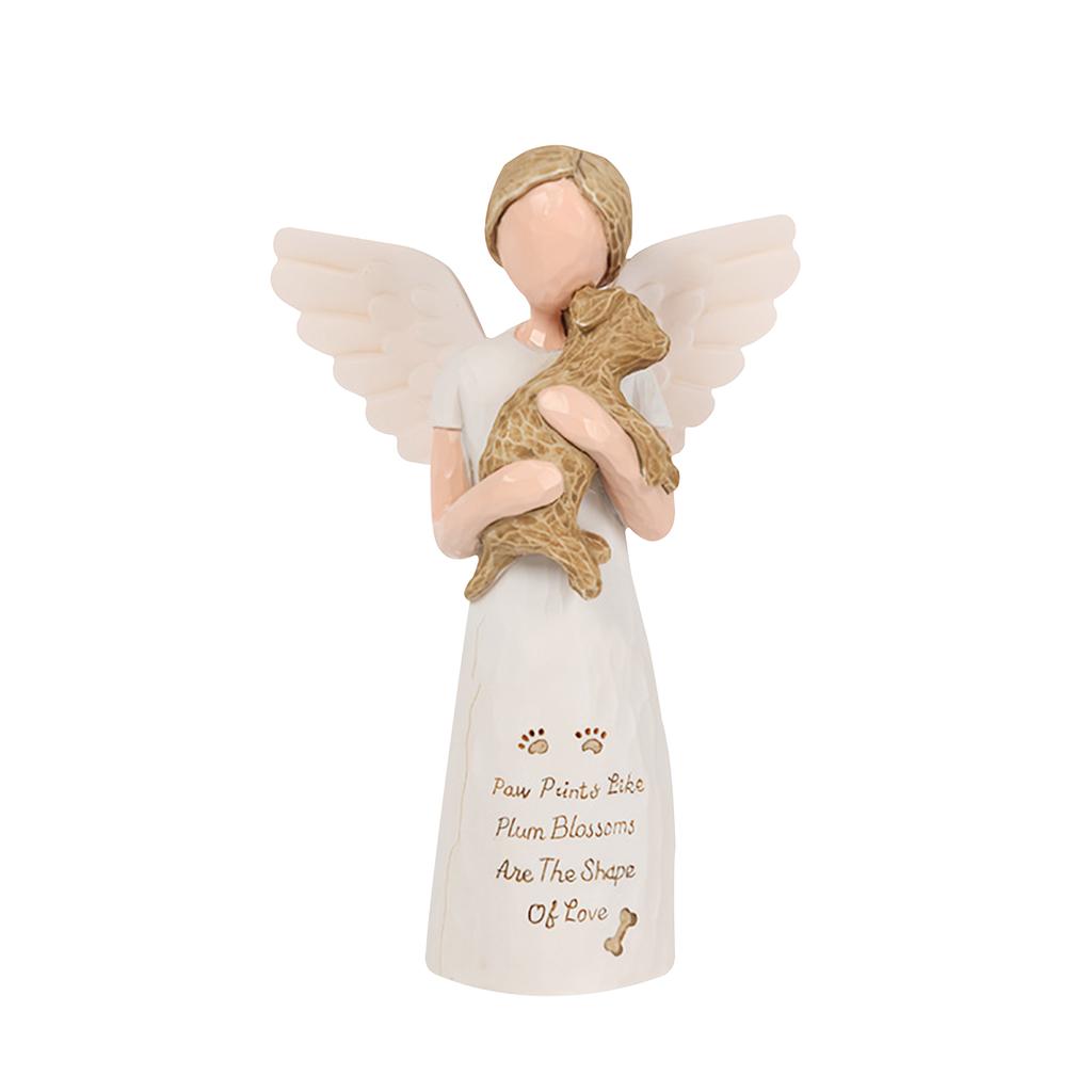 Pet Memorial Gifts For Dogs - Dog Bereavement Sympathy Gift, Loss Of Dog Remembrance Keepsake With “Paw Prints Like Blossoms Are The Shape Of Love”