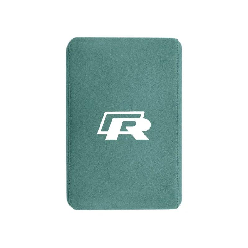 ·VW Car Armrest Mats Memory Foam Arm Rest Cushion Accessories For VW GTI Polo Golf Passat Scirocco Tiguan Jetta T-ROC Touareg CC Mo0