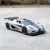 Koenigsegg One1 Alloy Car Model Realistic Supercar Sound Light Return Toy Car Display Piece High Quality Collectible Model