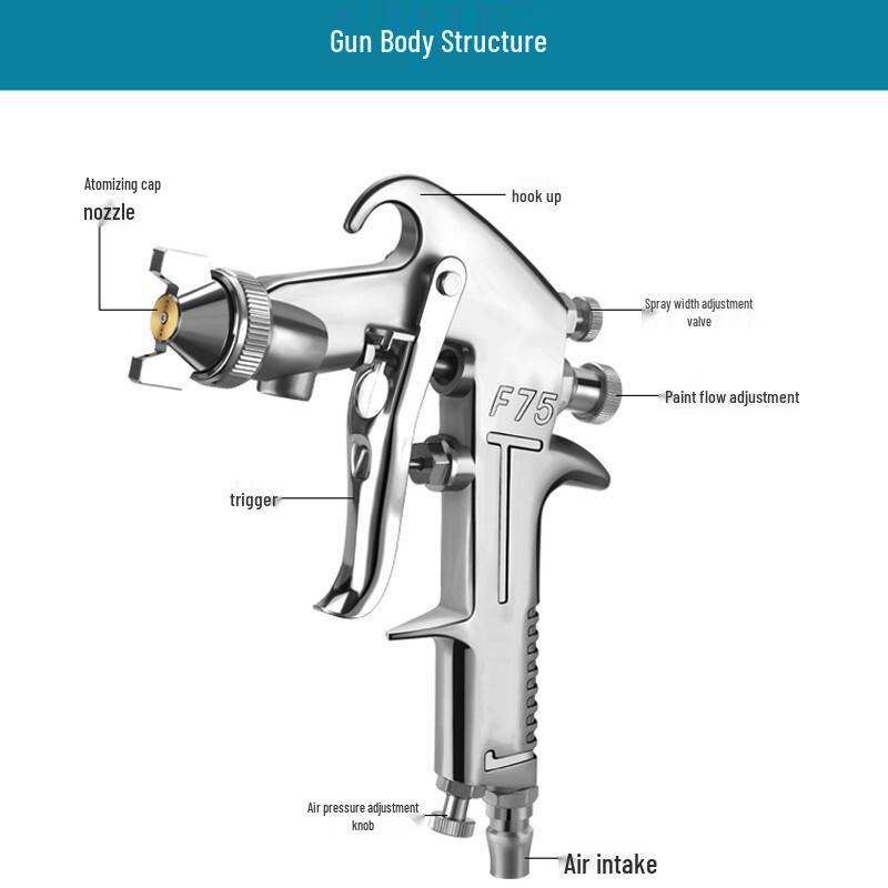 Pneumatic Paint Spray Gun
