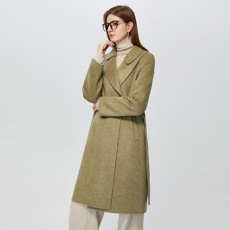 Women's Stylish Long Wool Blend Coat