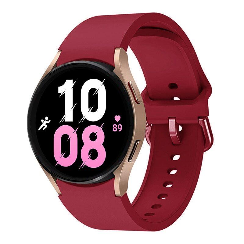 

Новый силиконовый ремешок для часов Samsung Galaxy Watch 4 5 6 7 40/44/43/47 мм Galaxy Watch 5 Pro