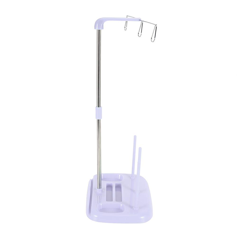Convenient Purple Thread Stand 3-spool Stable Sewing Machine Accessory Practical Household Spool Holder Sewing Storage