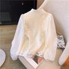 Chinese Style Women's Shirt Summer Vintage Embroidery Blouses Loose Long Sleeves Women Fashion Clothing
