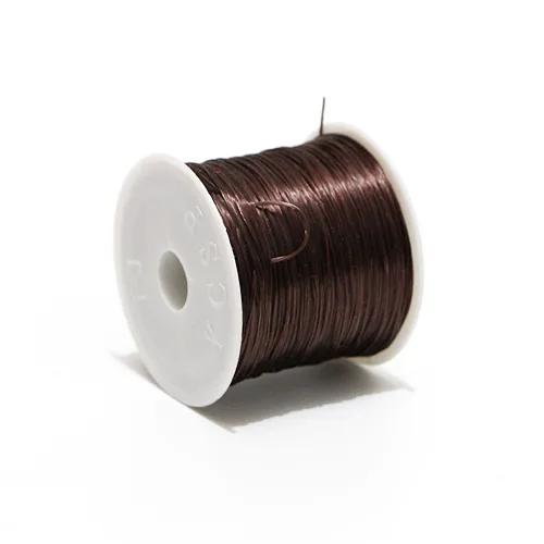 

Прочный эластичный шнур для бисера из кристаллов 1 мм для браслетов, эластичная нить, ожерелье, шнуры для самостоятельного изготовления ювелирных изделий 10meters коричневый