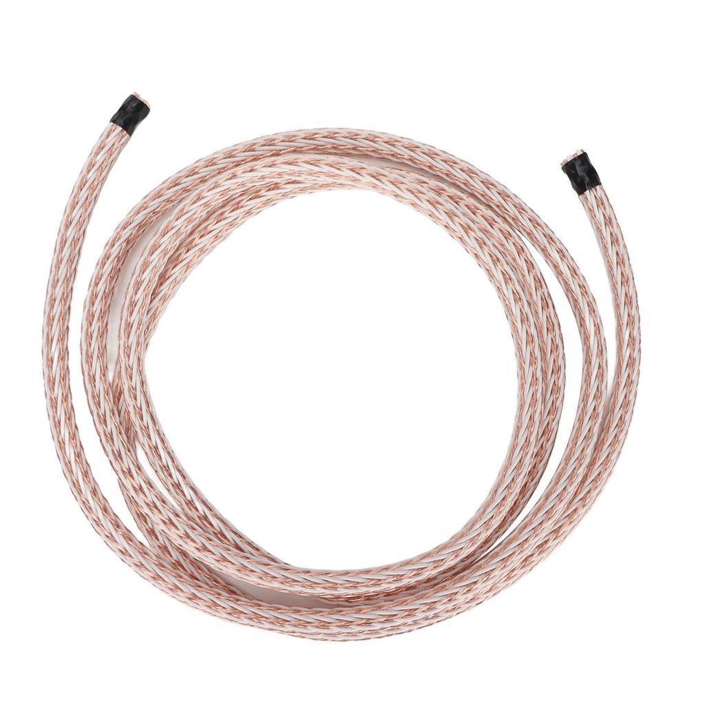 12TC RCA Cable 24 Core HiFi OCC Copper RCA Interconnect Cord for Sound and Imaging Equipment 2.5m