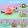 Pet Cat Toy Six Layer Rotating Spin Disc For Interactive Play And Exercise