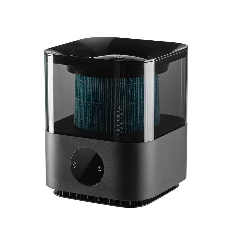 2026 Latest Best-selling Air Purifier with LED Digital Display Quiet Operation Desktop Air Purifier with Humidifying Function USB&5 V чёрный