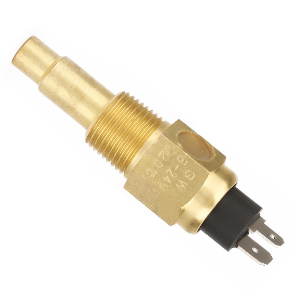 3/8 NPT Temperature Sender 38-120℃ Measuring Range Coolant Temp Sensor Water Temp Sensor  Oil Water