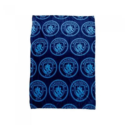 Manchester City FC Fleecedecke mit Wappen