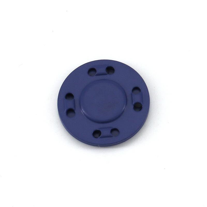 Colored Metal Buttons with Strong Magnetic Snaps - Ultra-Thin, Invisible Fastening, Ideal for Coats and Concealed Use