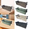 Aufbewahrungskorb Dekoratives Regal Korb Handgeflochtener Behälter Schrank-Organizer Behälter