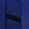 Drawer Cabinet Navy Blue 80 x 35 x 101.5 cm Steel