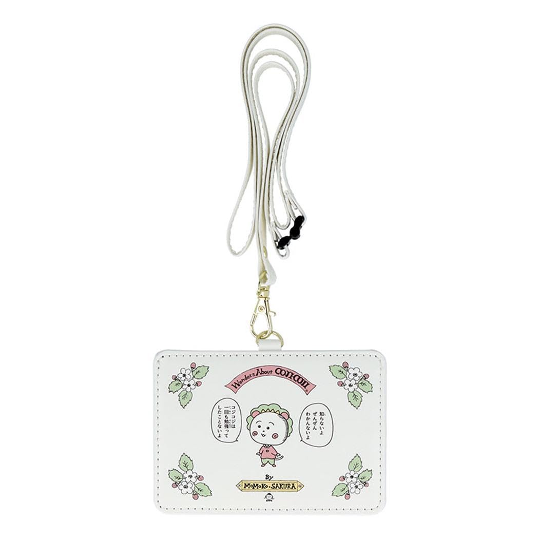 Sunstar Stationery Coji Coji Momoko Sakura Theater Держатель для карт с товарами Карточка для проездного удостоверения личности Белый S2221519