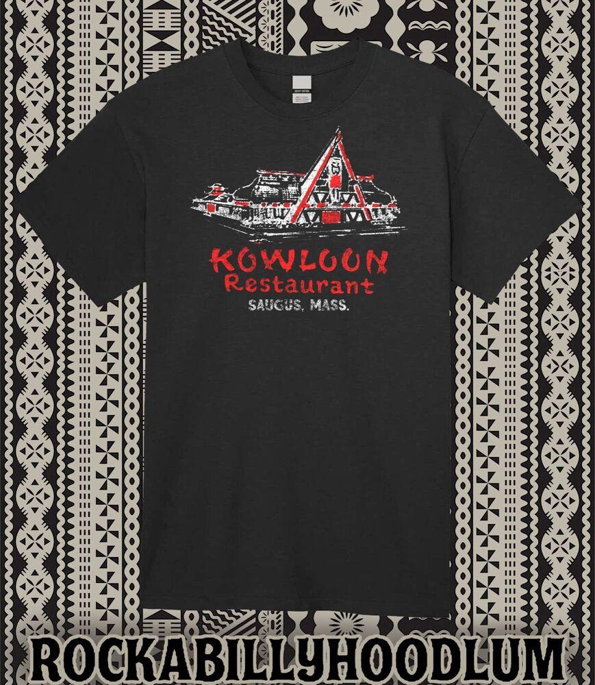 

Retro Tiki Art Tee T Shirt 100% Cotton Bar Mug Restaurant Kowloon Saugus MA L