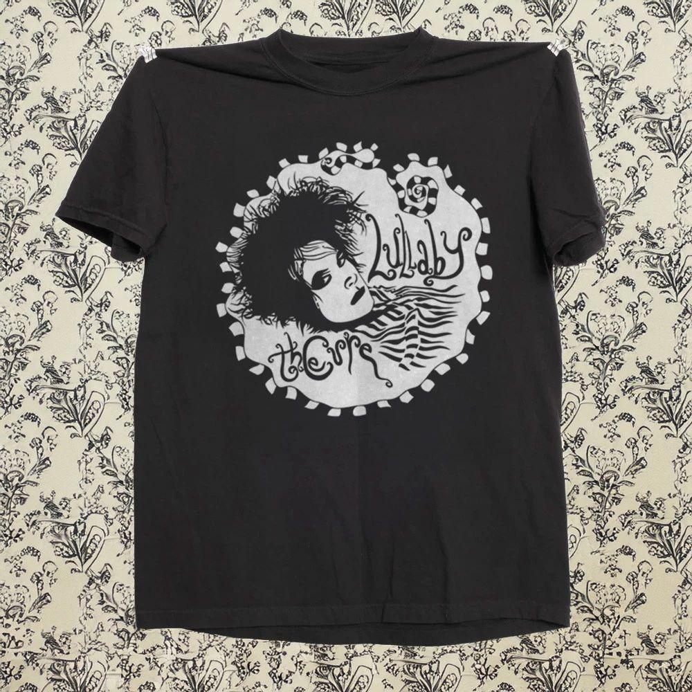 Rock Punk T Shirts Retro Band The Cure Graphic T Shirt Summer New Vintage Casual Loose Streetwear Print T-shirt Fans Gift Unisex