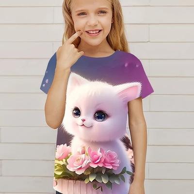 Parte superior (Meninas a partir de 4 anos) – T-Shirts