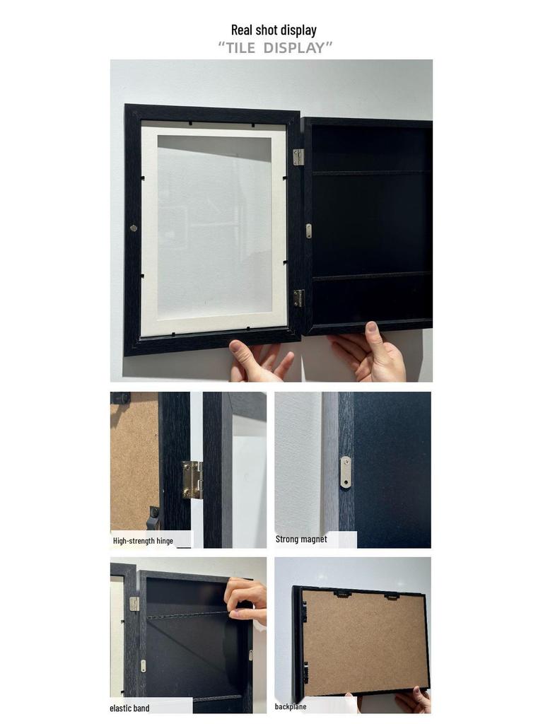 Children's Art Flip-up Wooden Photo Frame A4/A3