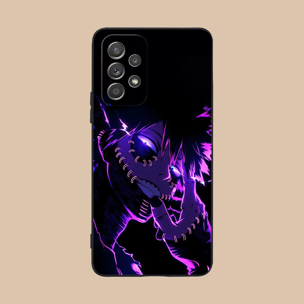 MHA Dabi Mobile Phone Case for Samsung Galaxy A56 55 54 53 52 51 36 35 34 23 16 15 5G Colorful Cover Cellphones Luxury Cover