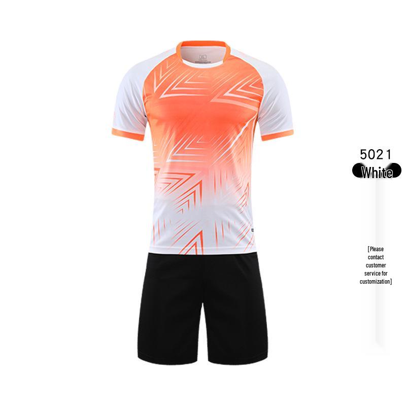 Men's and Women's Plus Size Volleyball Set - Numbered Short Sleeve Jersey for Training and Competition