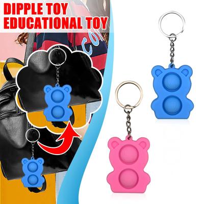 Push Bubble Silicone Sensory Toys Are Suitable For Relieving Stress In Children