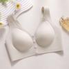 Seamless Wireless Front Buckle Comfortable Nursing Bra Plus Size Breastfeeding Support Bra