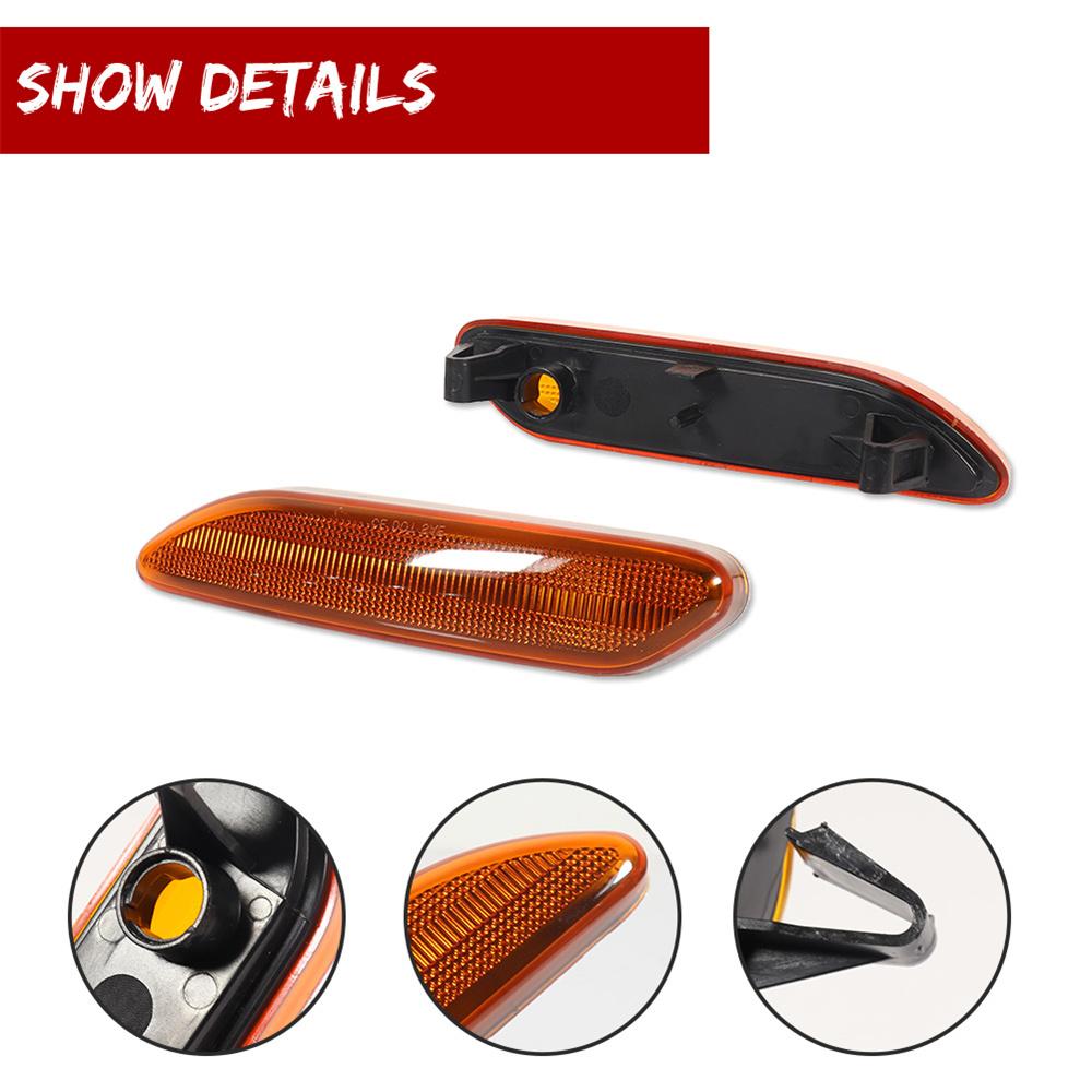 Front Bumper Side Marker Parking Light Housings For MINI Cooper R60 Countryman R61 Paceman 2011-2016 Car Accessories No Bulb