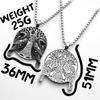 Viking Tree Raven Men Necklaces Stainless Steel Pendant Chain Women Punk Fashion Jewelry New in Accessories Gifts