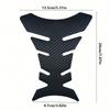 1pc Motorcycle Fuel Tank Pad Protection Sticker Fishbone Decal Motorcycle Styling Decorative Accessories