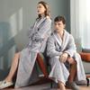 Plus Size Flannel One-Piece Pajamas for Men and Women