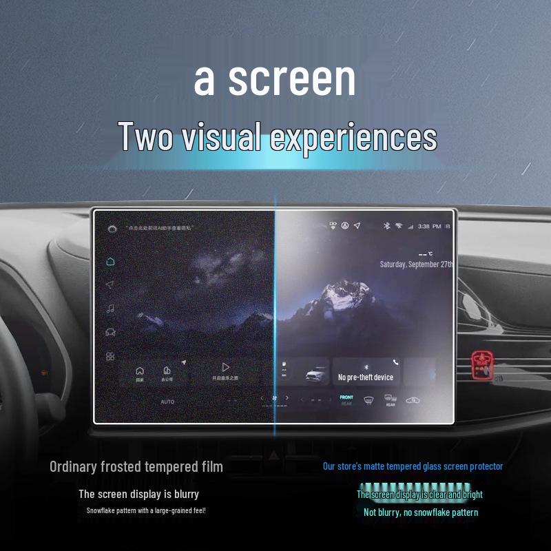 Toyota Highlander Navigation Screen Protector - Tempered Glass Film for 26 Models.