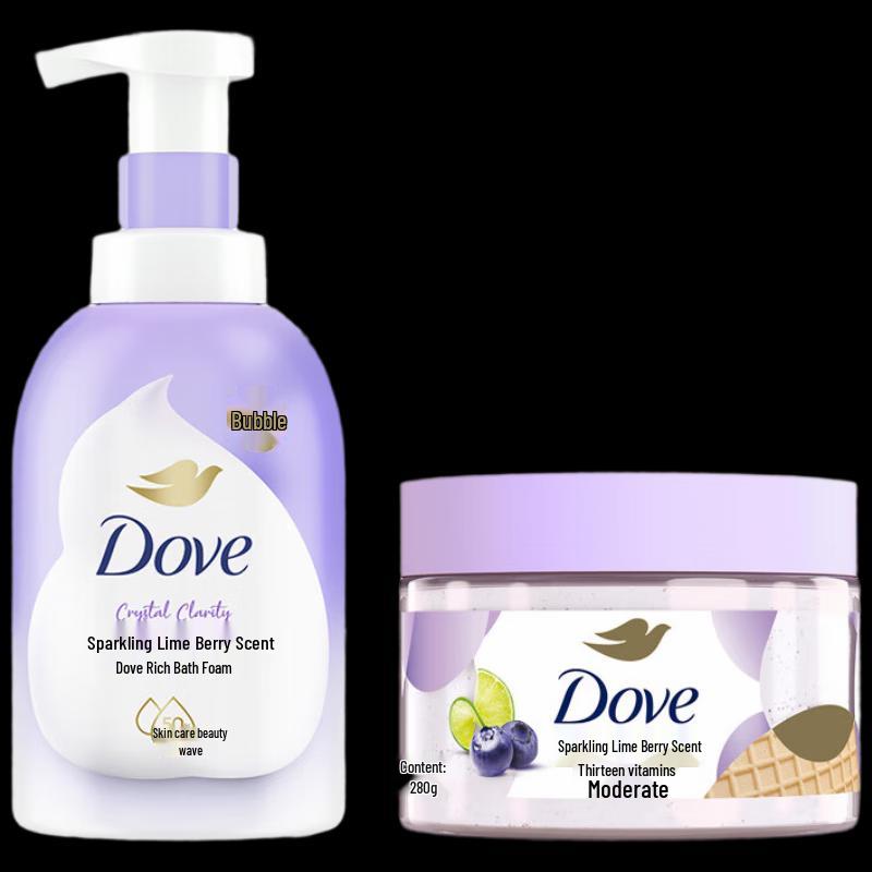 

Dove Lime & Berry Shower Foam & Scrub Set