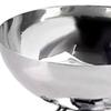 Bowl By of Stainless Steel Dessert Round Foot Cocktail for Cereal
