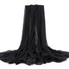 Extra Large Chiffon Printed Scarf White Shawl Dual-purpose Women's Korean Version Autumn and Winter Long Scarf Beach Towel for Women