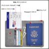 DELUXEFOX Passport Multifunctional ID Passport PU Leather Card Lightweight and Multiple Card Passport Storage Travel Accessories Case, Anti-Skimming,
