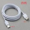 USB 2.0 Male To Female Charging Extension Cable For USB Fans Lights And Other 5V Devices Connection Cord