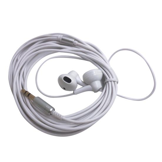 3-Meter Cable 3.5mm Plug Bass Wired Earphone Broadcast Live Monitoring Headset