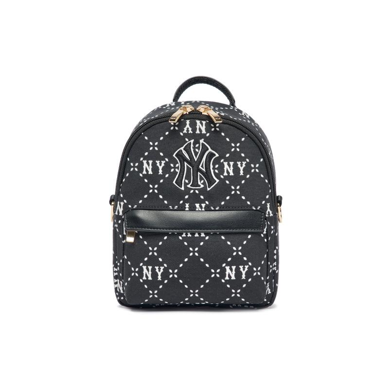 MLB Artificial Leather Kids' Backpack Mini Women's Black Casual