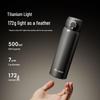 Pure Titanium Insulated Bottle with One-Hand Pop-Up Lid