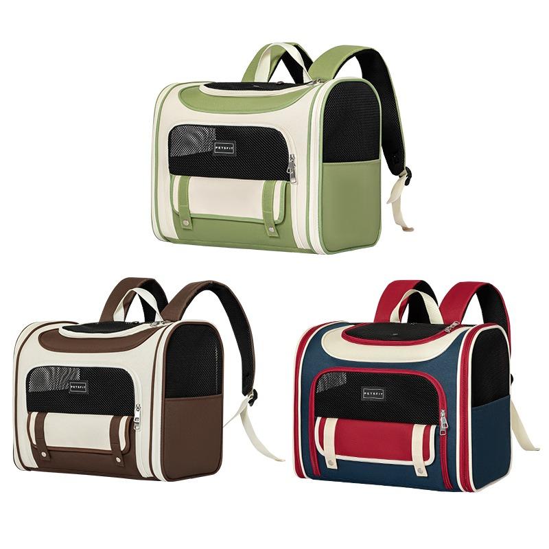 Cat Bag Portable Outing Horizontal Bag Pet Dog Travel Backpack Cat Lightweight Horizontal Bag