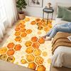 Honeycomb Living Room Nonslip Area Rug Soft Carpet For Bedroom Game Playroom Sofa Office Home Decor Doormat Christmas Gift C929371