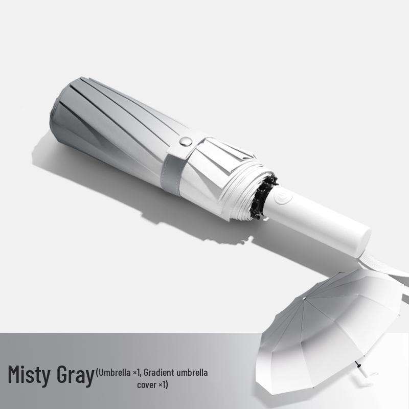 Premium Women's Automatic Folding Umbrella – Rain or Shine, Sunscreen, UV Protection, Parasol for Men