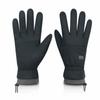 Winter Gloves Men Windproof Waterproof Touch Screen Fluff Inside Outdoor Cold-proof Keep Warm Male Gloves