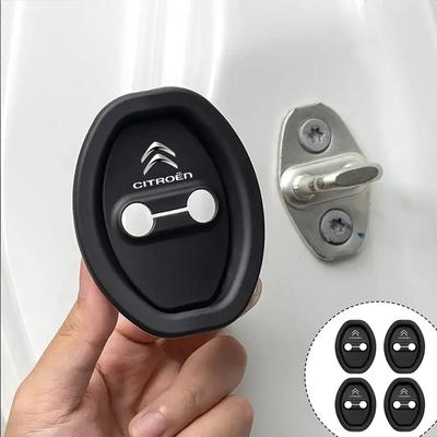 For C1 C2 C3 C4 C5 C6 C8 C4L DS3 DS4 DS5 DS5LS DS6 Car Door Stopper Cover Door Lock Protective Covers Car Styling