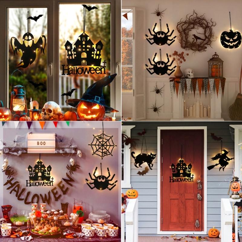 Ghost Lamp Decor Ideal for Halloween Themed Decorations and Horror Parties
