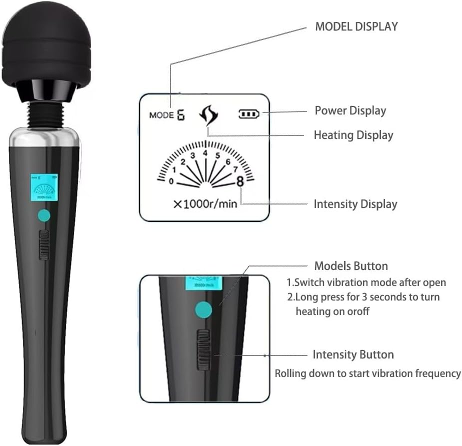 

Handheld Massage Gun for Muscles - Mini Travel & Home Use - Black United States