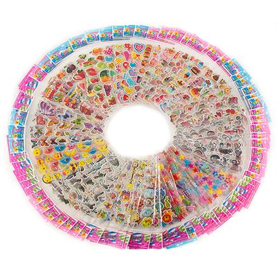 10~100 Stück 3D Dinosaurier-Aufkleber für Kinderspielzeug Heimwanddekoration Cartoon-Aufkleber Scrapbooking Notizbuch Tagebuch Etikettendekoration TMZ
