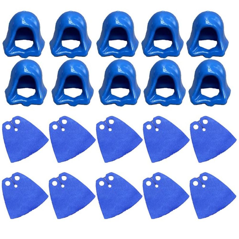 MOC WWII Military Building Blocks Accessories Figure Soldier Ninja Helmet Toy Hat Mini Brick Scarf Mask Knee Pads Gift Toys X027